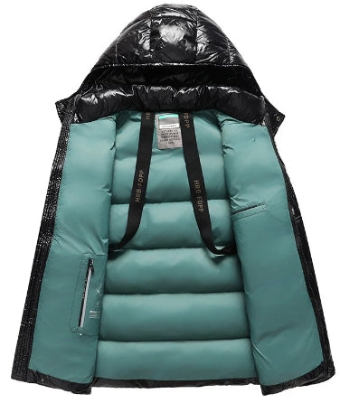 Sleek Warmth Hooded Winter Parka