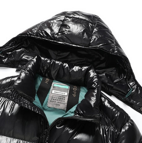 Sleek Warmth Hooded Winter Parka
