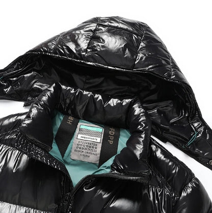Sleek Warmth Hooded Winter Parka